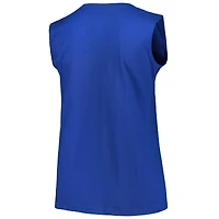 Women's Profile Royal Chicago Cubs Plus Tank Top
