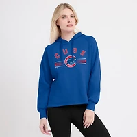 Sweat à capuche raglan Perfect Play pour femme des Royal Chicago Cubs
