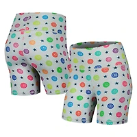 Short gris Chicago Cubs TLC Rainbow pour femme