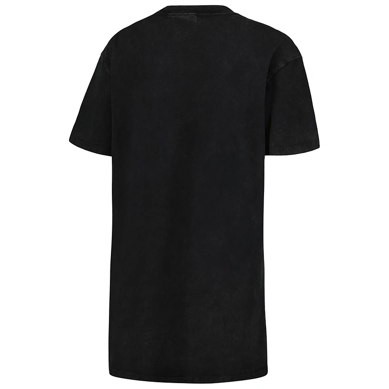 Robe t-shirt The Wild Collective Chicago Cubs noire pour femme