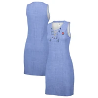 Women's Tommy Bahama Heather Royal Chicago Cubs Island Cays Lace-Up Spa Dress