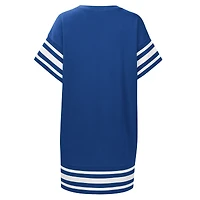 Women's Touch  Royal Chicago Cubs Cascade T-Shirt Dress