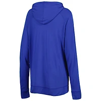 Chandail à capuchon raglan d'avant-match Touch Royal Chicago Cubs pour femme