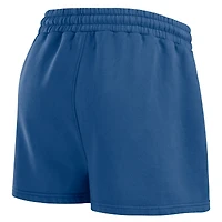 Ensemble de détente pour femme WEAR by Erin Andrews Royal Chicago Cubs en molleton délavé avec sweat-shirt et short