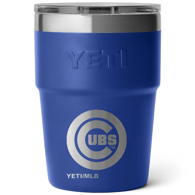 YETI Chicago Cubs 16oz. Rambler Stackable Cup with MagSlider Lid
