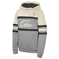 Sweat à capuche Mitchell & Ness Cream pour jeunes, entraîneur-chef des Cubs de Chicago