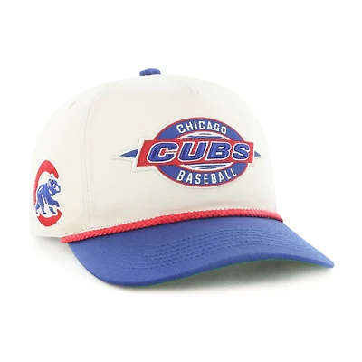 Casquette ajustable Chicago Cubs '47 Naturel/Royal pour jeunes