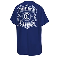 Youth Mitchell & Ness  Navy Chicago Cubs Cooperstown Rodeo Rope T-Shirt