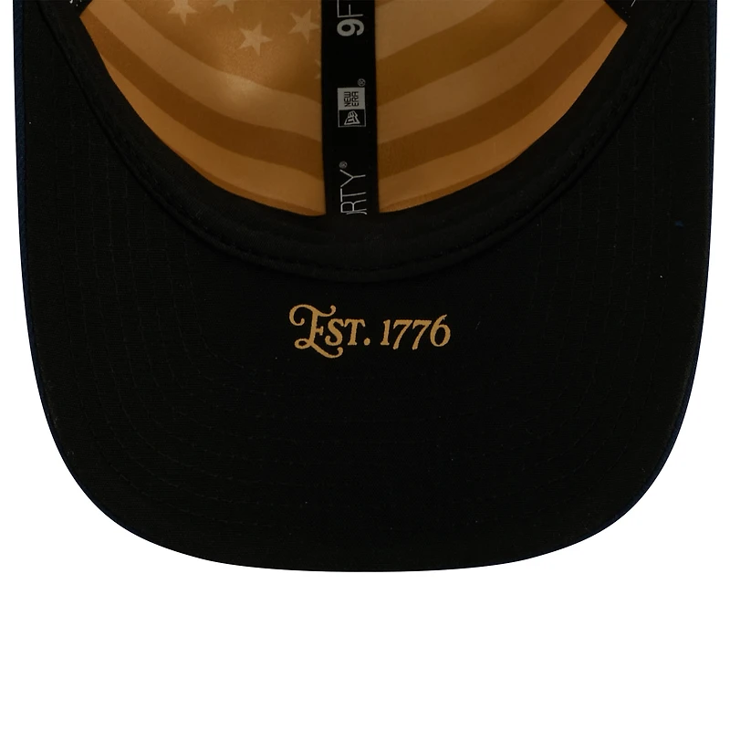 Youth New Era Cream/Navy Chicago Cubs USA 250 9FORTY M-Crown Adjustable Hat