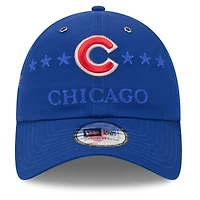 Casquette New Era Royal Chicago Cubs 2026 MLB All-Star Game pour jeunes, style classique et décontractée, ajustable