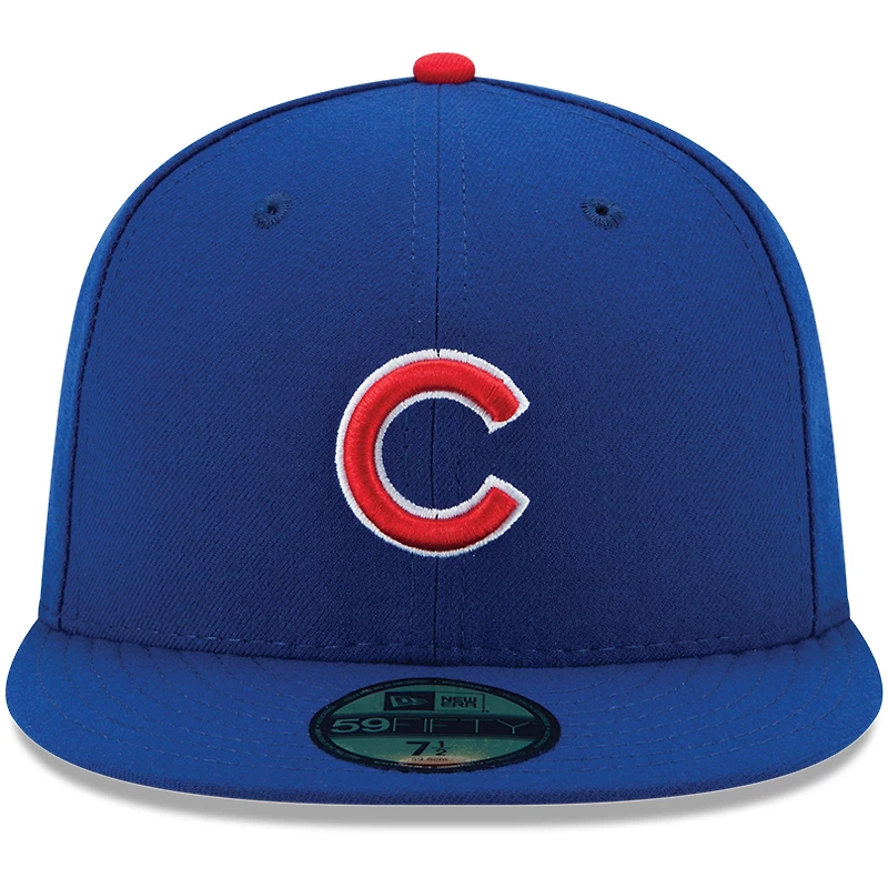 Casquette ajustée New Era Royal Chicago Cubs Authentic Collection On-Field Game 59FIFTY pour jeune
