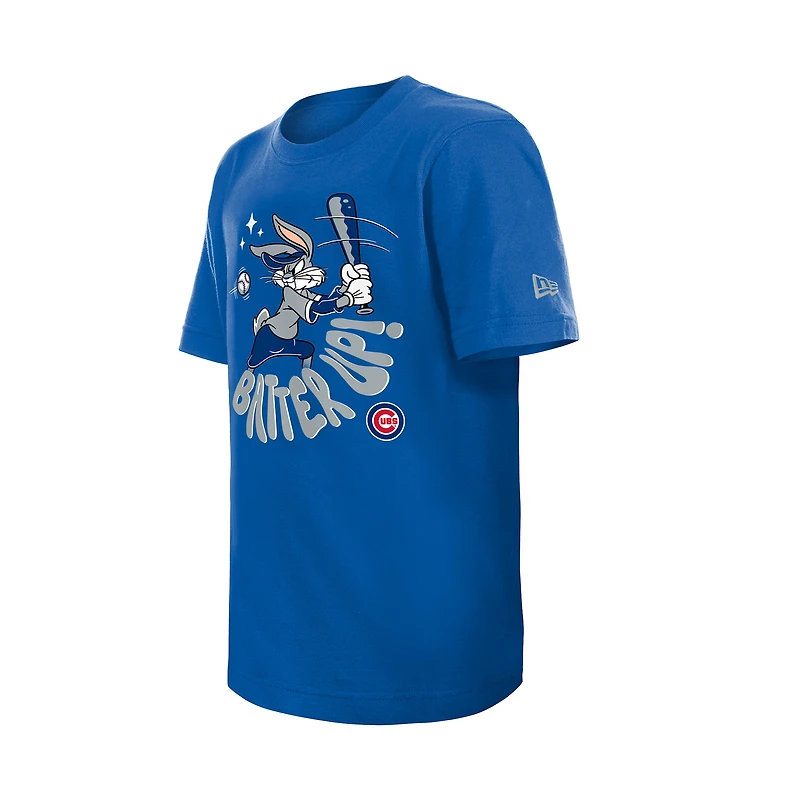 Youth New Era  Royal Chicago Cubs Looney Tunes T-Shirt