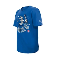 Youth New Era  Royal Chicago Cubs Looney Tunes T-Shirt