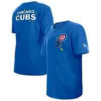 T-shirt New Era Royal Chicago Cubs Stars & Cap pour jeune