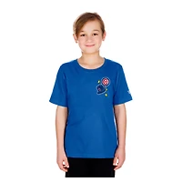 Youth New Era  Royal Chicago Cubs Stars & Cap T-Shirt