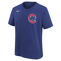 Youth Nike Dansby Swanson Royal Chicago Cubs Home Player Name & Number T-Shirt
