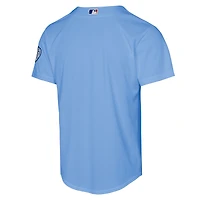 Maillot de stade Nike bleu clair pour jeunes des Cubs Chicago, modèle alternatif 2