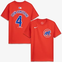 T-shirt Nike Pete Crow-Armstrong Royal Chicago Cubs pour enfant, nom et numéro