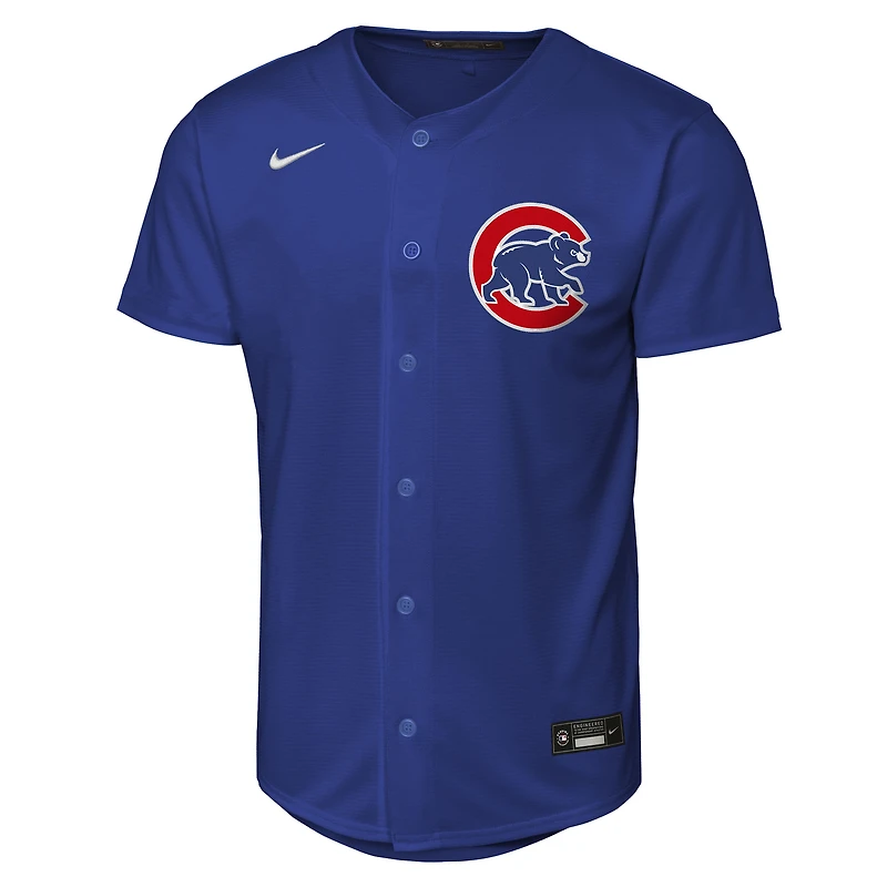 Youth Nike Pete Crow-Armstrong Rush Blue Chicago Cubs Alternate Replica Jersey