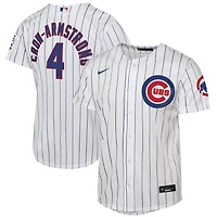 Maillot domicile Nike Pete Crow-Armstrong blanc des Cubs de Chicago pour jeunes