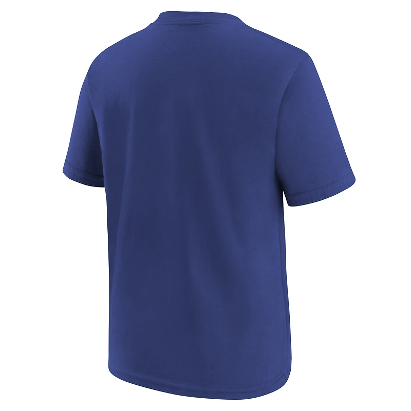 Youth Nike Royal Chicago Cubs Large Logo T-Shirt