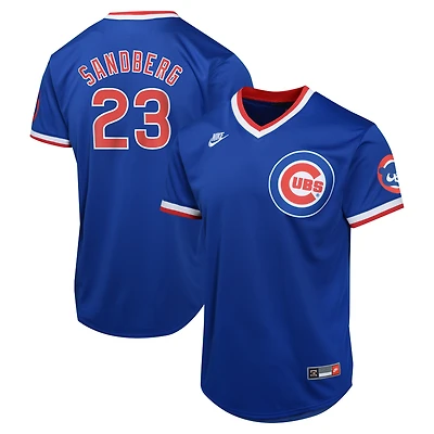 Youth Nike Ryne Sandberg Royal Chicago Cubs Cooperstown Collection Limited Jersey