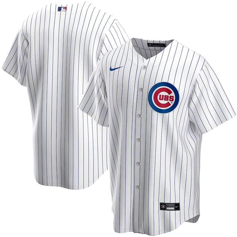 Équipe de réplique à domicile des Chicago Cubs Nike Blanc pour jeunes - Maillot