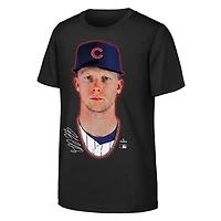 Youth Outerstuff Pete Crow-Armstrong Black Chicago Cubs Headliner T-Shirt