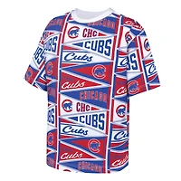 T-shirt Outerstuff rouge Chicago Cubs pour jeunes avec fanions assortis