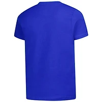 Youth  Royal Chicago Cubs Peanuts Flag T-Shirt