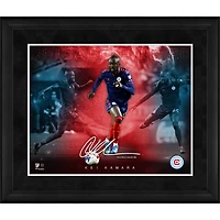 Kei Kamara Chicago Fire Framed 16" x 20" Stars of the Game Collage - Facsimile Signature