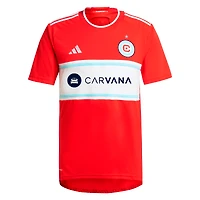 Men's adidas Brian Gutierrez Red Chicago Fire 2024 Return To Replica Player Jersey