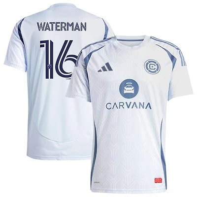 Maillot réplique adidas Joel Waterman bleu clair Chicago Fire 2025 « The Municipal Kit » pour homme