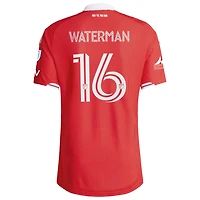 Maillot authentique de terrain adidas Joel Waterman rouge Chicago Fire 2026 Forever Red pour homme