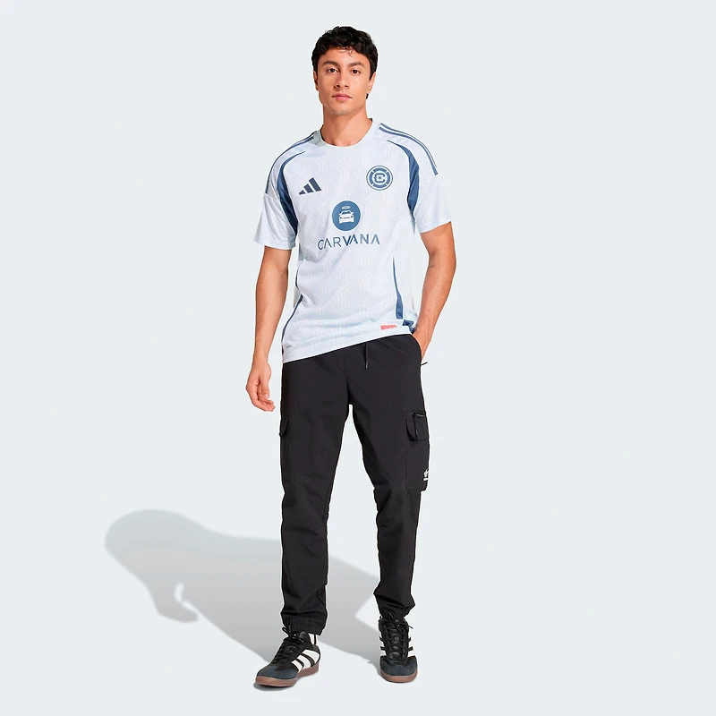 maillot réplique du municipal Chicago Fire 2025 bleu clair adidas pour homme