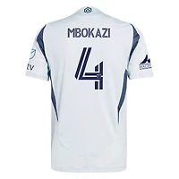 Men's adidas Mbekezeli Mbokazi Light Blue Chicago Fire 2025 The Municipal Kit On-Field Authentic Jersey