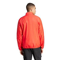 Veste zippée réversible adidas Chicago Fire 2025 Anthem pour homme Rouge/Bleu clair