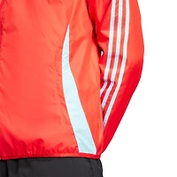 Veste zippée réversible adidas Chicago Fire 2025 Anthem pour homme Rouge/Bleu clair