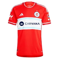 Men's adidas Red Chicago Fire 2024 Return To Authentic Jersey