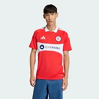 Maillot réplique adidas Chicago Fire rouge 2026 Forever Red pour homme
