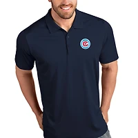 Polo bleu marine Antigua pour homme avec logo Chicago Fire