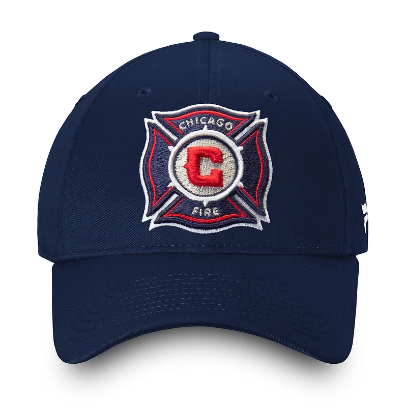 Men's Fanatics Navy Chicago Fire Alpha Adjustable Hat