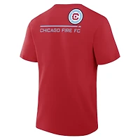 T-shirt rouge fanatiques pour hommes Chicago Fire Corner Kick Legacy