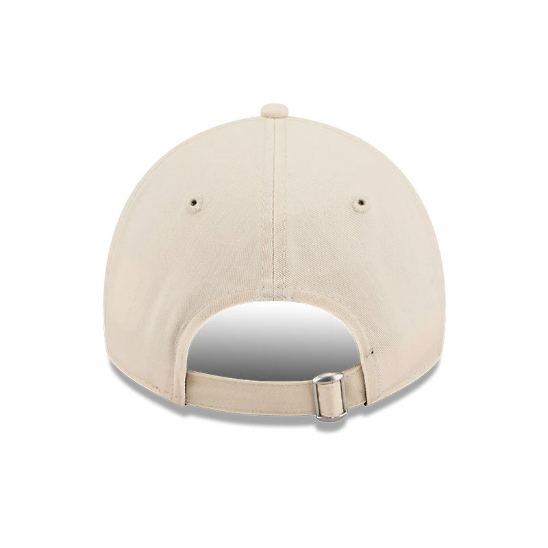 Casquette ajustable New Era beige Chicago Fire Micro Team Logo 9TWENTY pour homme