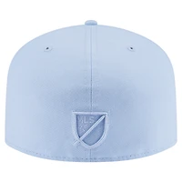 Men's New Era Light Blue Chicago Fire Color Pack A-Frame 59FIFTY Fitted Hat