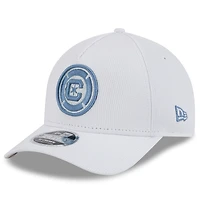 Men's New Era White Chicago Fire 2025 Jersey Hook 9FORTY M-Crown Adjustable Hat