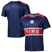 Men's Sport Design Sweden  Blue Chicago Fire Ignite Sublimated T-Shirt