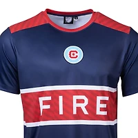 Men's Sport Design Sweden  Blue Chicago Fire Ignite Sublimated T-Shirt