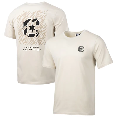 Men's  Sport Design Sweden Tan Chicago Fire Everyday Relaxed T-Shirt