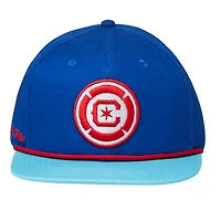 Chapeau réglable unisexe Live Breathe Futbol Navy Chicago Fire